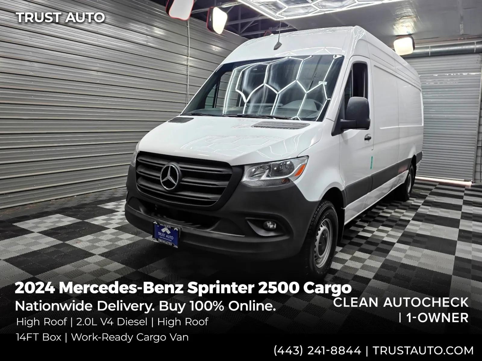 mercedes-benz sprinter cargo van 2024 W1Y4NCHY5RT176838 image mercedes-benz sprinter cargo van 2024 W1Y4NCHY5RT176838 image